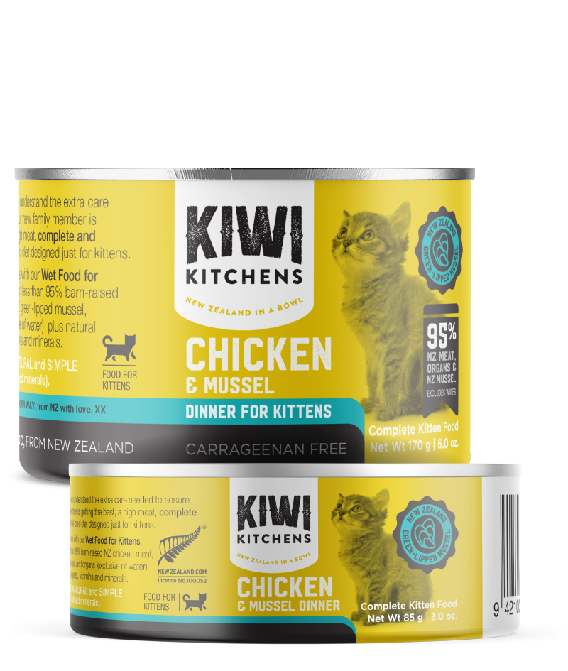 Chicken & Mussel Dinner for Kittens