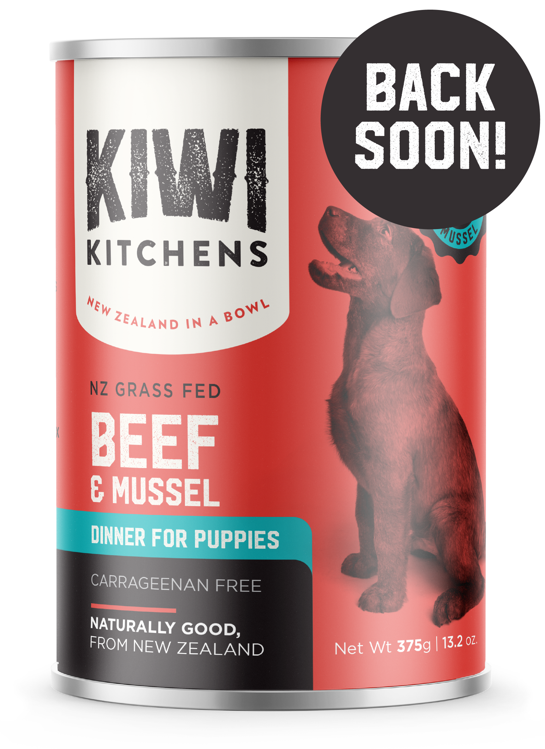 Canned Beef & Mussel Dinner for Puppies